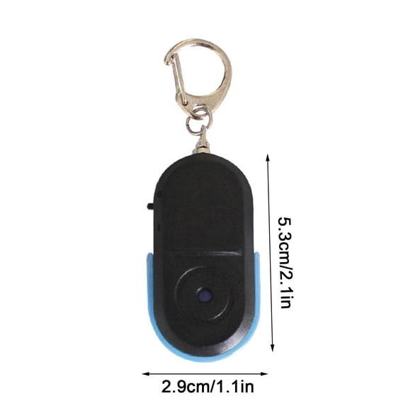 Momihoom Sound Activated Key Finder with LED Flashlight, Remote Whistle Control Locator for Keys, Wallets, and Pet Collars