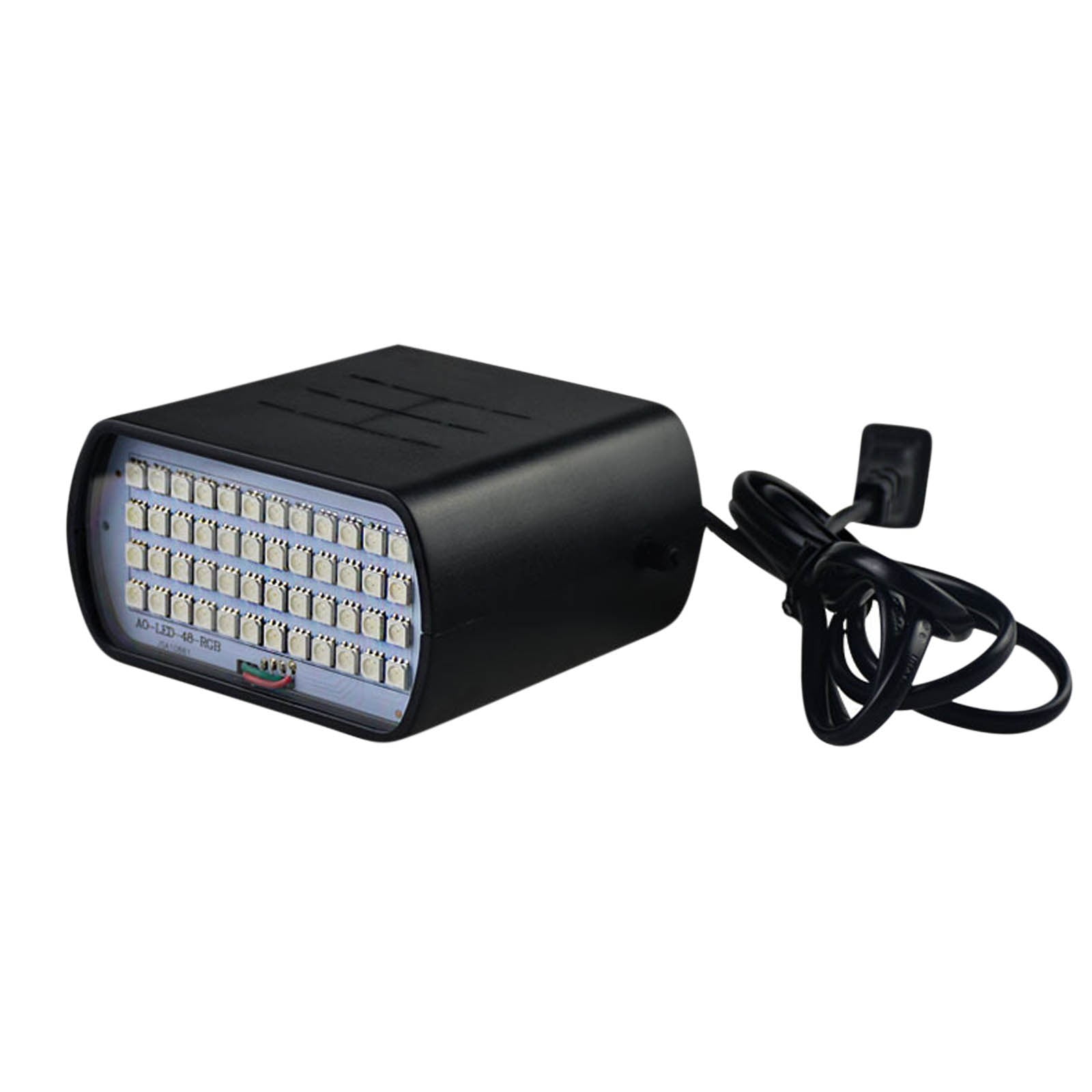 Momihoom Sound-Activated RGB LED Strobe Party Light, 7-Color Flash ...