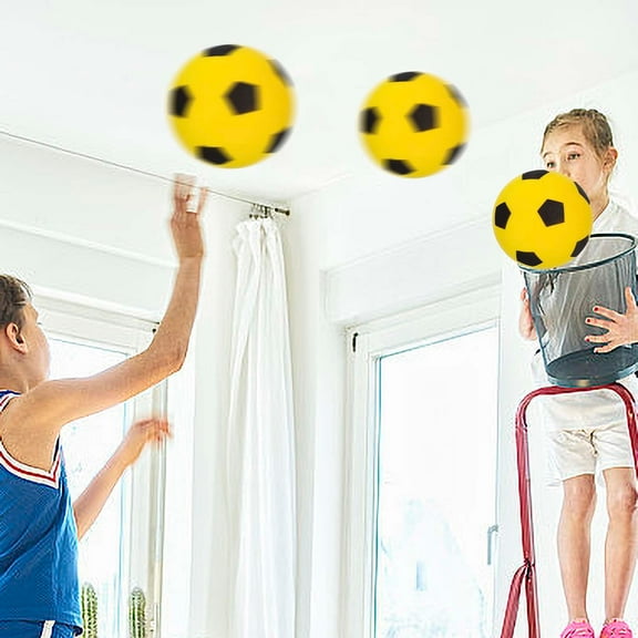 Momihoom Sports Ball Set - Mini Soccer Ball - Soft, Safe, Durable, and Kid-Friendly Playground Balls for Indoor and Outdoor Play - Ages 3 and Up