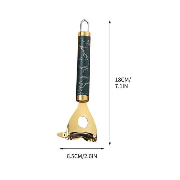 Momihoom Stainless Steel Corn Kernel Stripper and Peeler, Ergonomic Corn Cob Cutter for Kitchen Prep