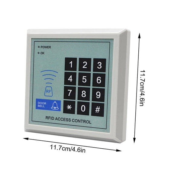Momihoom Standalone RFID Access Control Keypad, 3-Way Entry System with 1000 User Capacity for Doors