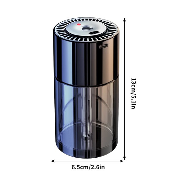 Momihoom Starry Sky Projection Aroma Diffuser, Intelligent Ultrasonic Atomizer with LED Galaxy Lights