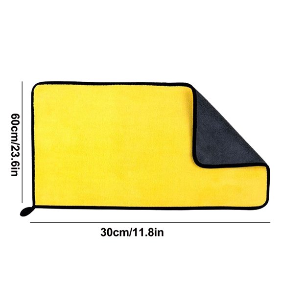 Momihoom Super Absorbent Double-Sided Microfiber Towel for Cars and More