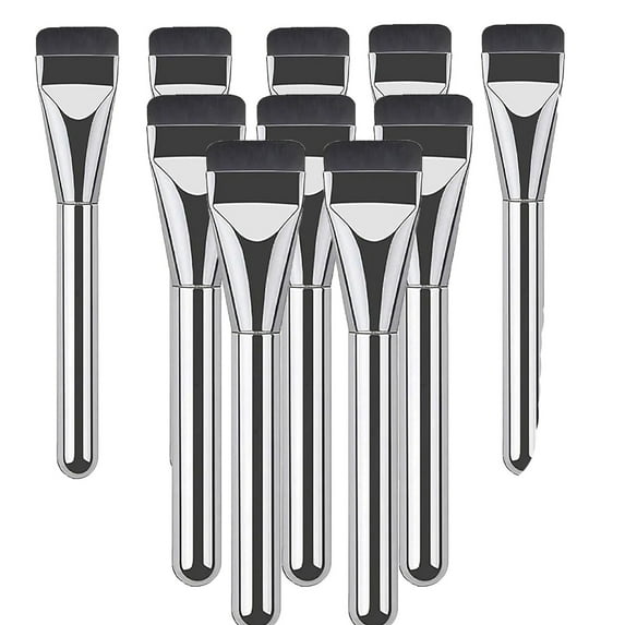 Momihoom Super Thin Blade Foundation Makeup Brush Thick Square Flat Foundation Makeup Brush, Soft Synthetic Bristles Blending Brushes