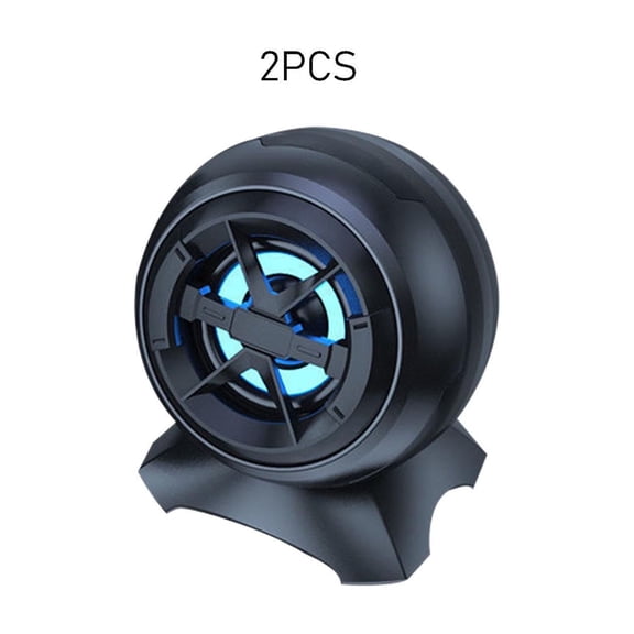 Momihoom USB-Powered Desktop Computer Speakers with Colorful RGB Lighting and 3D Stereo Sound