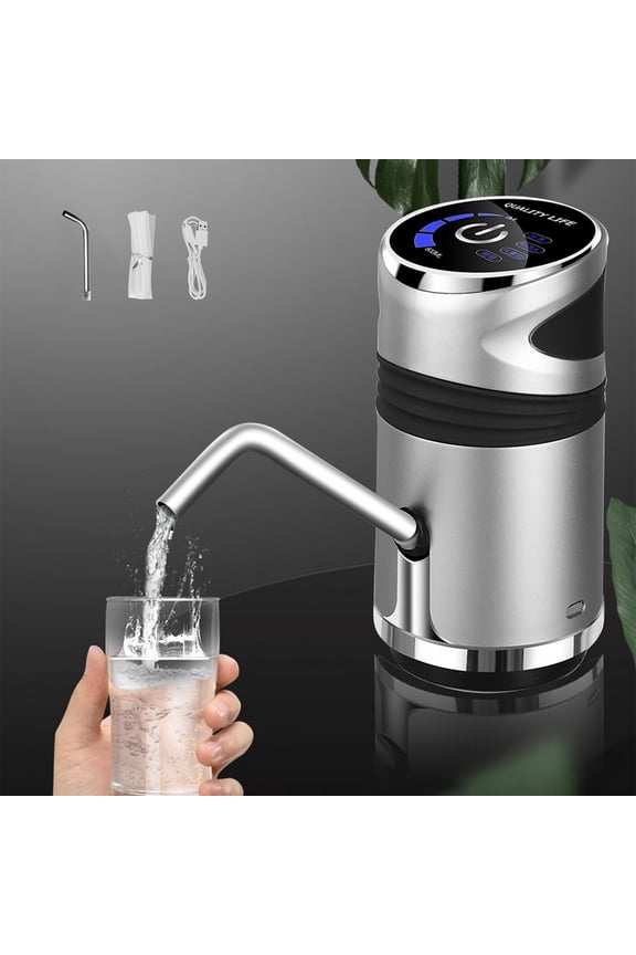 Momihoom Water Bottle Pump Dispenser USB Charging Automatic Drinking Water Pump Portable Electric Water Dispenser Water Bottle Switches