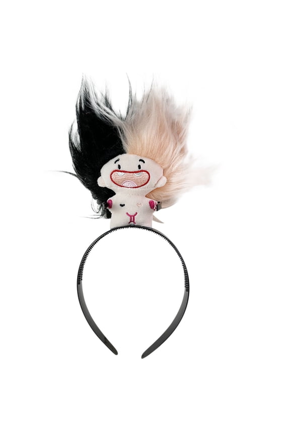 Momihoom Whimsical Plush Character Headband, Fun Costume Accessory for Parties, Festivals, and Themed Celebrations