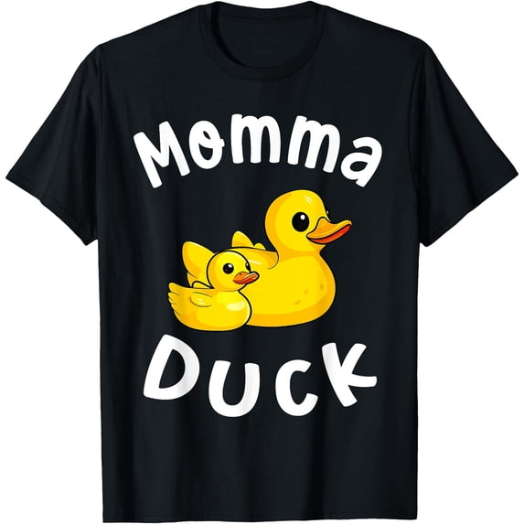Momma Duck Birthday Rubber Family T-Shirt - Walmart.com