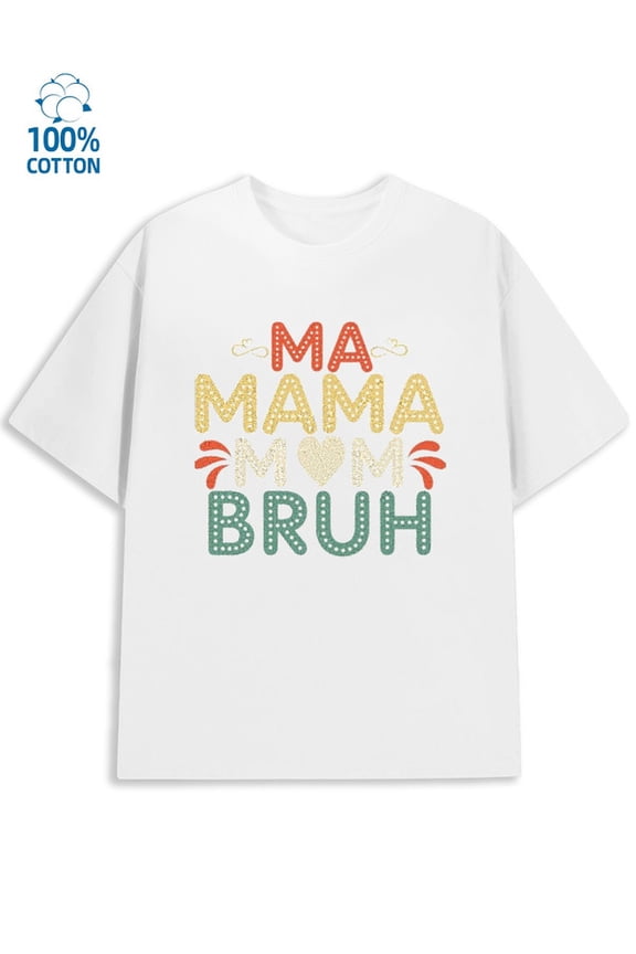 Momma Love Men funny humor white spring and summer clothing y2k funny humor Basic Unisex Shirt Crewneck tshirts Unique Design Unisex Shirt Short Sleeve tshirts