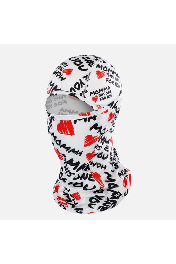 Momma Pattern Loose-fitting Shiesty Mask