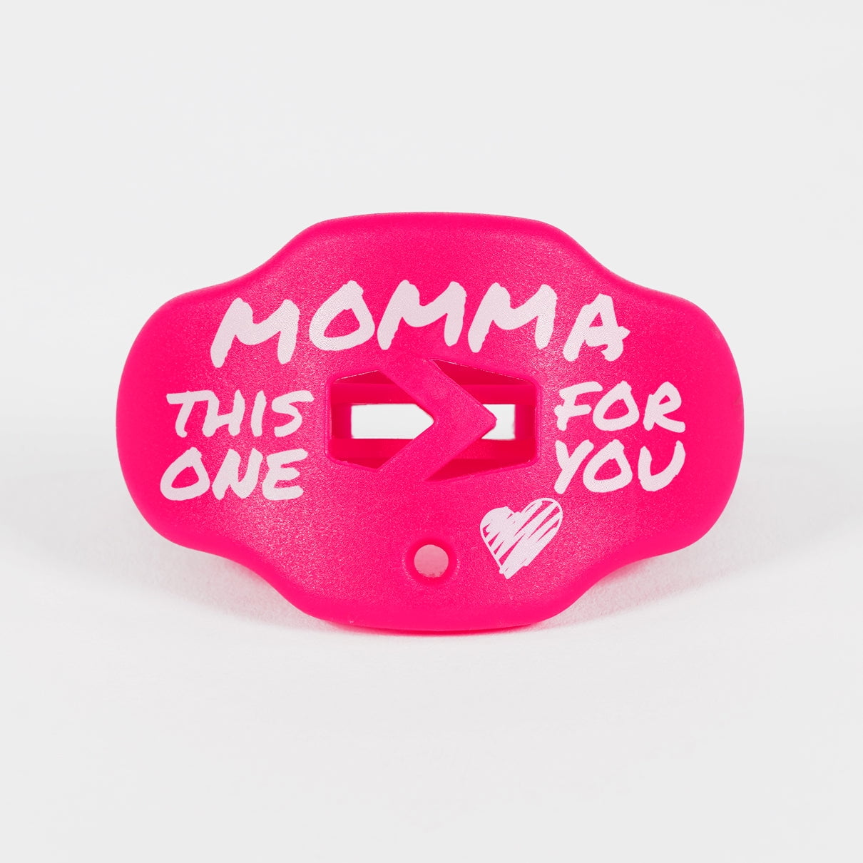 Momma Pink Soft Football Mouthguard