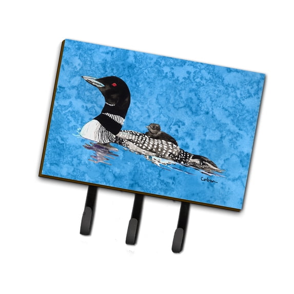 Momma and Baby Loon Key Holder