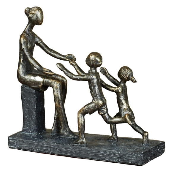 Mommas Embrace Table Sculpture Bronze 9.5 x 3.5 x 9