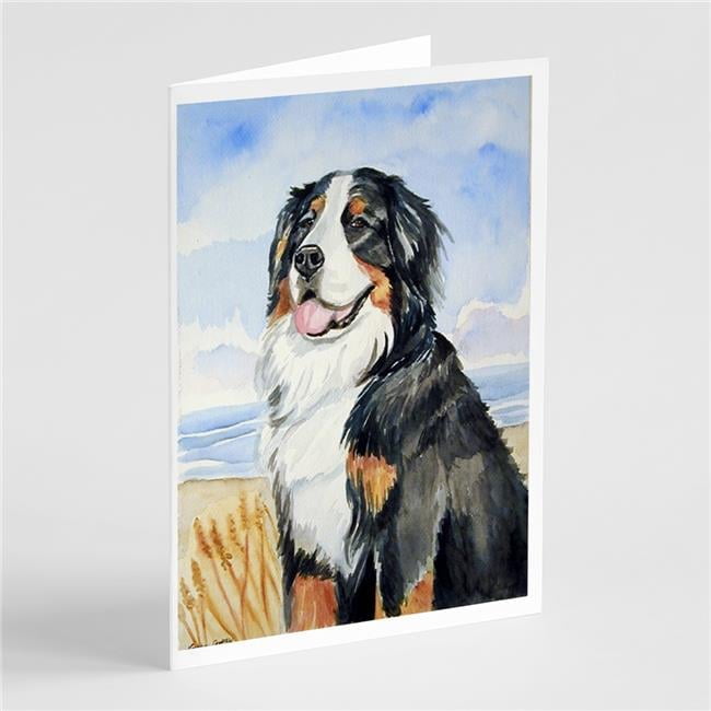 Mommas Love Bernese Mountain Dog Greeting Cards & Envelopes - Pack of 8
