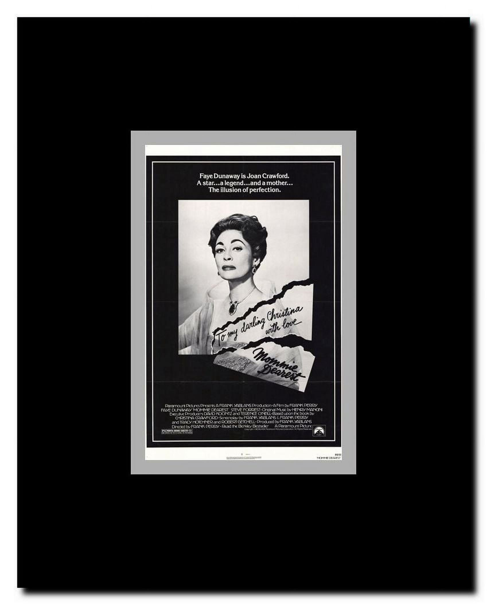 Mommie Dearest Framed Movie Poster