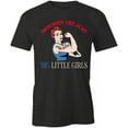 thumbnail image 1 of Mommies Are Just Big Little Girls T-Shirt | White Tee Gift, 1 of 5