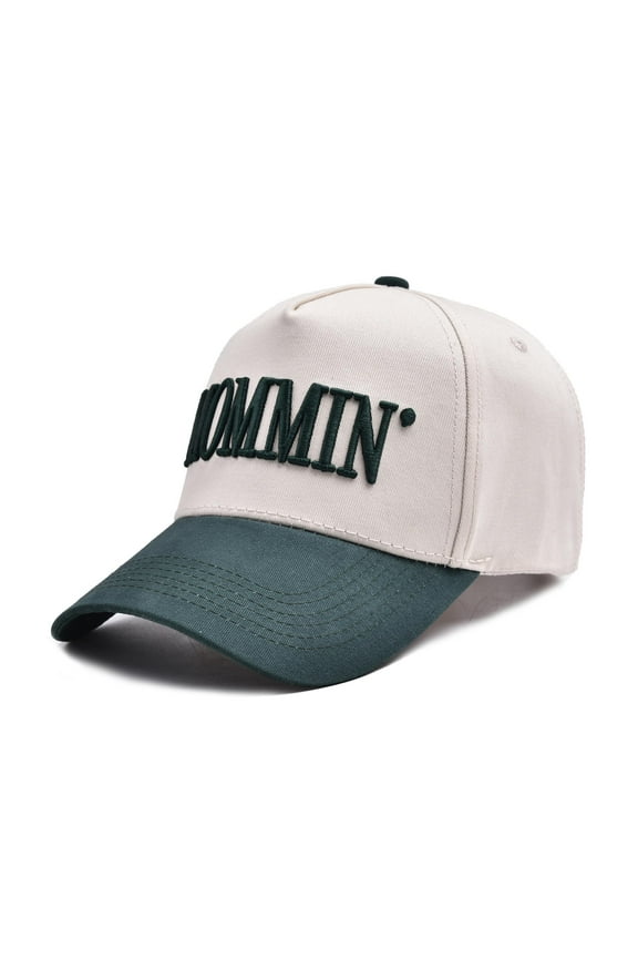 Mommin Trucker Hat for Women | Vintage Embroidered Baseball Cap | Adjustable Snapback with Mesh Back | Cute & Casual Mom Hat for Running Errands, Gardening, or Coffee Dates