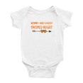 thumbnail image 1 of Mommy And Daddy Swiped Right Cute Baby Clothing Bodysuits Unisex, 1 of 5