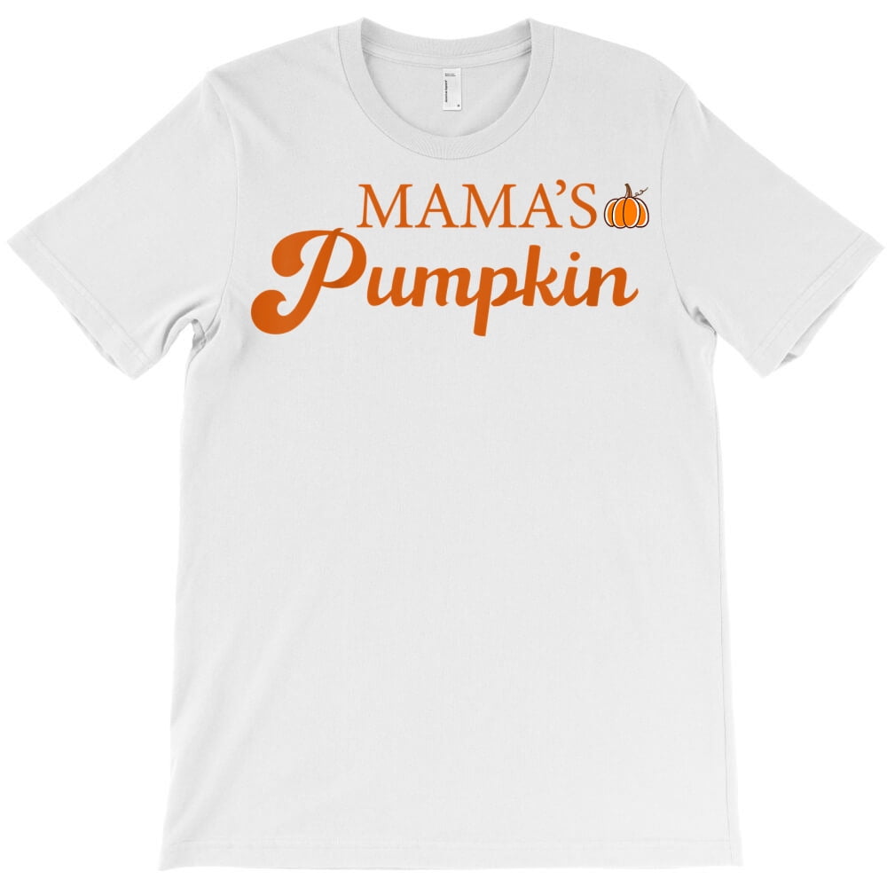Mommy And Me Fall Shirts Unisex T-Shirt Mama's Pumpkin Patch