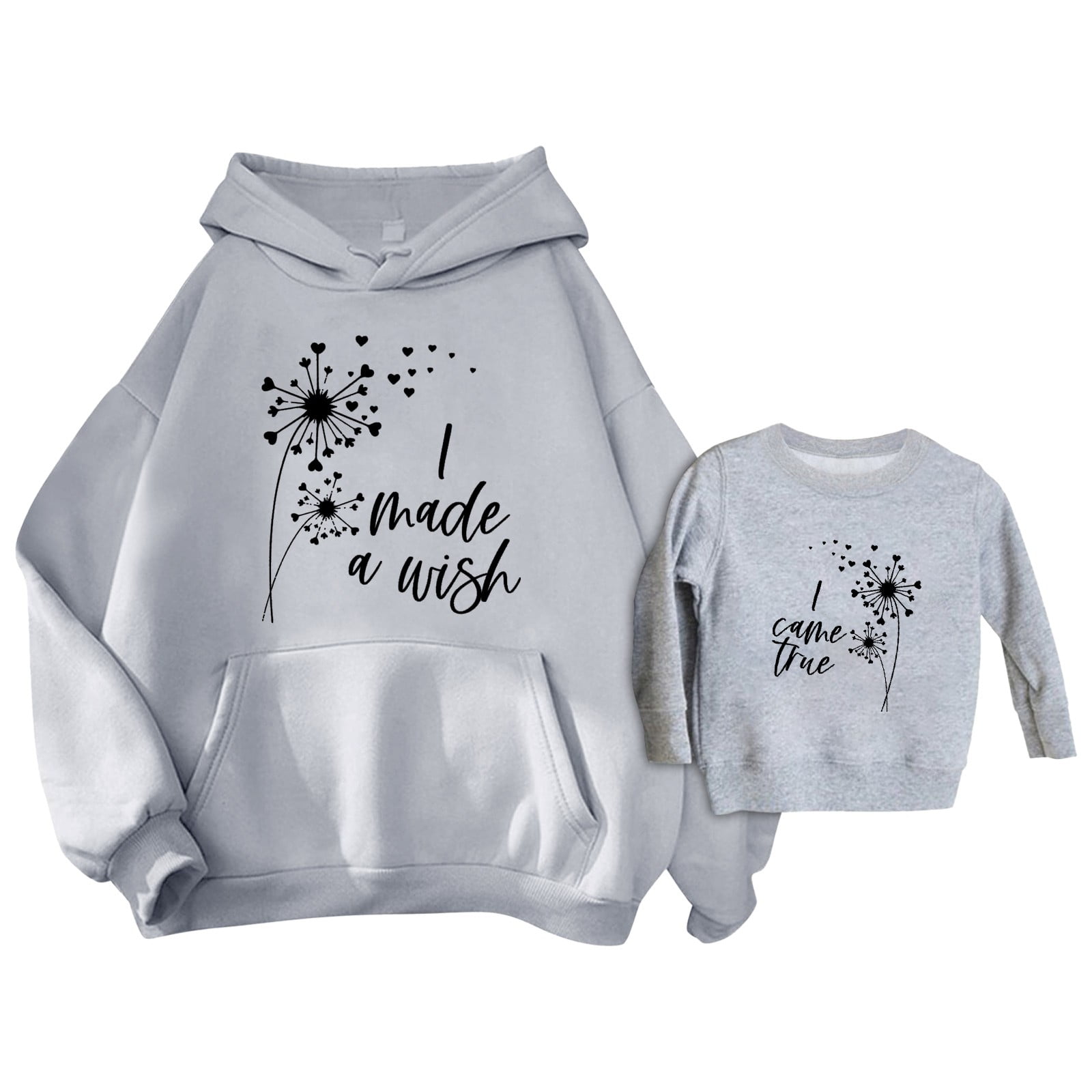 Mommy And Me Outfits Family Matching Daughter Mama Sweatshirt Mom Son Camo Hoodies  Sweatshirts Pullover Sets - Walmart.com