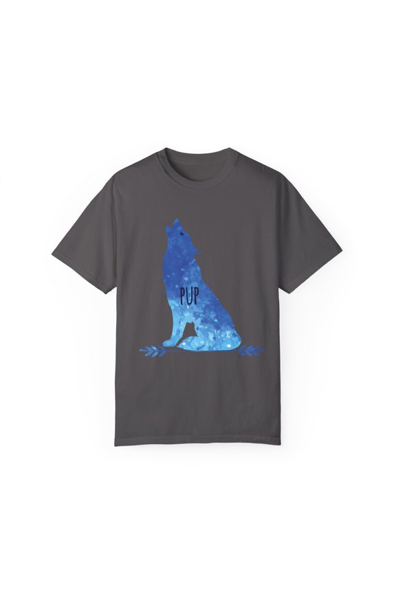 Mommy And Mes Wolf Travels | Father Daughter Gift | National Park | Family Reunion Unisex Garment-Dyed T-shirt