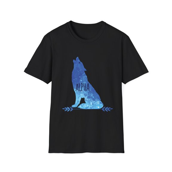 Mommy And Mes Wolf Travels | Father Daughter Gift | National Park | Family Reunion Unisex Softstyle T-Shirt