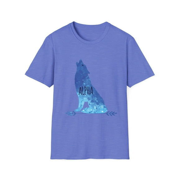Mommy And Mes Wolf Travels | Father Daughter Gift | National Park | Family Reunion Unisex Softstyle T-Shirt