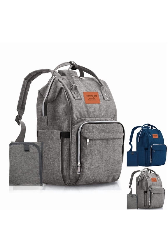 Mommy Bag Female Portable Oxford Cloth Baby,Navy Blue