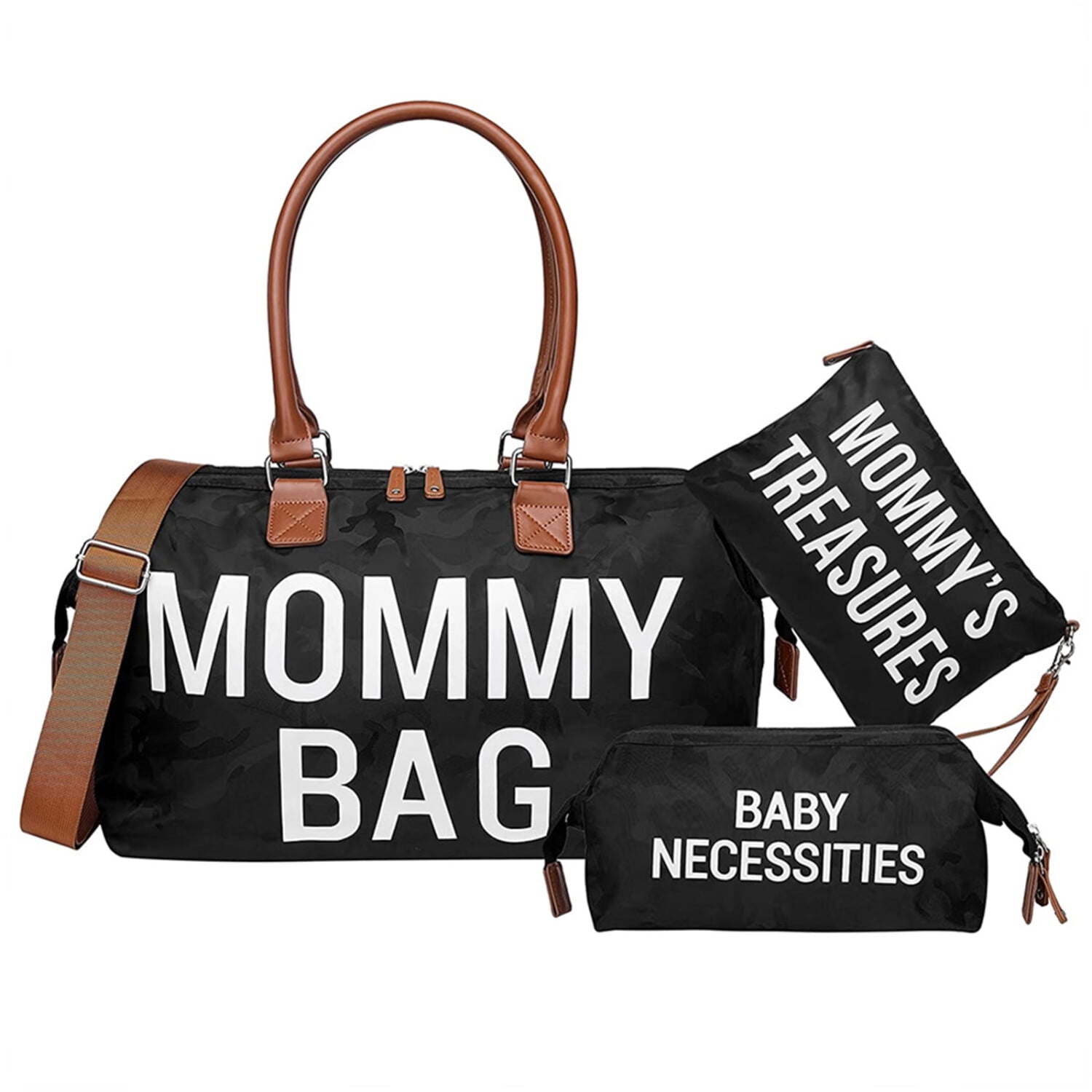 Mommy Bag for Hospital Multifunctional Large Diaper Handbag Tote