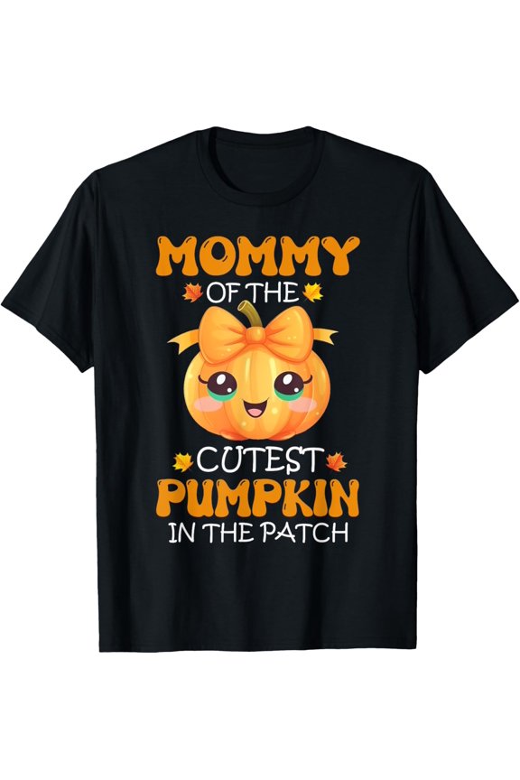 Mommy Cutest Pumpkin Patch Graphic T-Shirt