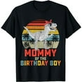 thumbnail image 1 of Mommy Dinosaur Birthday Boy Mom Matching Family T-Shirt, 1 of 5