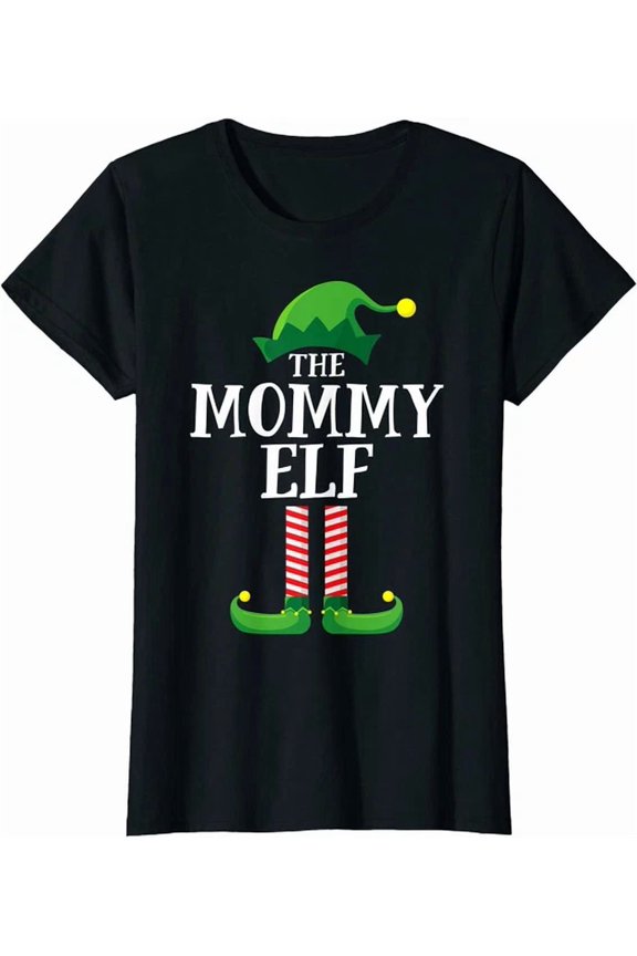 Mommy Elf Family Group Party T-Shirt