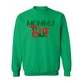 thumbnail image 1 of Mommy Elf Phrase Sweatshirt Women -Image by Shutterstock, Female 4X-Large, 1 of 4