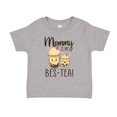 thumbnail image 1 of Mommy Is My Bes-Tea Toddler T-Shirt 2T Athletic Heather, 1 of 3