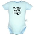 thumbnail image 1 of Mommy Is Way More Fun Now That She Can Drink Again Funny Rompers For Babies, Newborn Baby Unisex Bodysuits, Infant Jumpsuits, Toddler 0-24 Months Kids One-Piece Oufits (Blue, 18-24 Months), 1 of 4