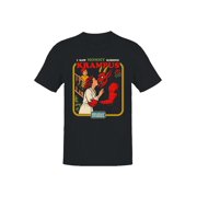 Mommy Kissing Krampus Holiday Humor Mens T-shirt