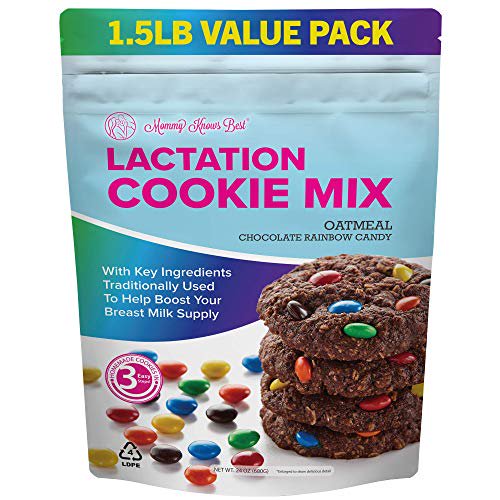 Mommy Knows Best Lactation Cookies Mix Breastfeeding Cookie