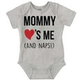 thumbnail image 1 of Mommy Love Me and Naps Mothers Day Romper Boys or Girls Infant Baby Brisco Brands 12M, 1 of 6
