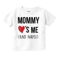 thumbnail image 1 of Mommy Love Me and Naps Mothers Day Toddler Boy Girl T Shirt Infant Toddler Brisco Brands 18M, 1 of 6