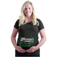 thumbnail image 1 of Mommy Lucky Charm St Patricks Day Women's Maternity T Shirt Tee Brisco Brands 2X, 1 of 7
