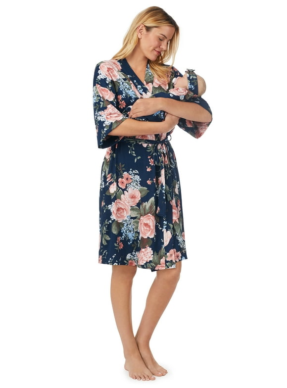 Mom Robe And Swaddle Set
