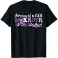 thumbnail image 1 of Mommy NICU warrior for Preemie Prematurity Awareness T-Shirt, 1 of 4