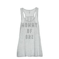 thumbnail image 1 of Mommy Of One Women's Fashion Sleeveless Flowy Racerback Tank Top Sport Grey Medium, 1 of 5