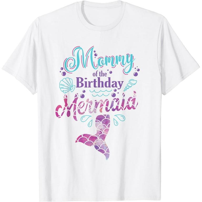 Grandma Of The Mermaid Birthday T Shirt - Party Gift Grandma Of The Mermaid Birthday T Shirt - Party Gift