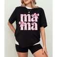 thumbnail image 1 of Mommy Pink Bow Shirt, New Mom Gift, Mother, Mama Shirtfloral Mama Sweatshirt And Hoodie, Cute Mom Sweatshirt, Mother'S Day Gift Tshirt All Size S-5XL, 1 of 5