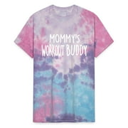 Mommy'S Workout Buddy Unisex Tie Dye T-Shirt