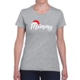 thumbnail image 1 of Mommy Santa T-Shirt Women -Smartprints Designs, Female 5X-Large, 1 of 3