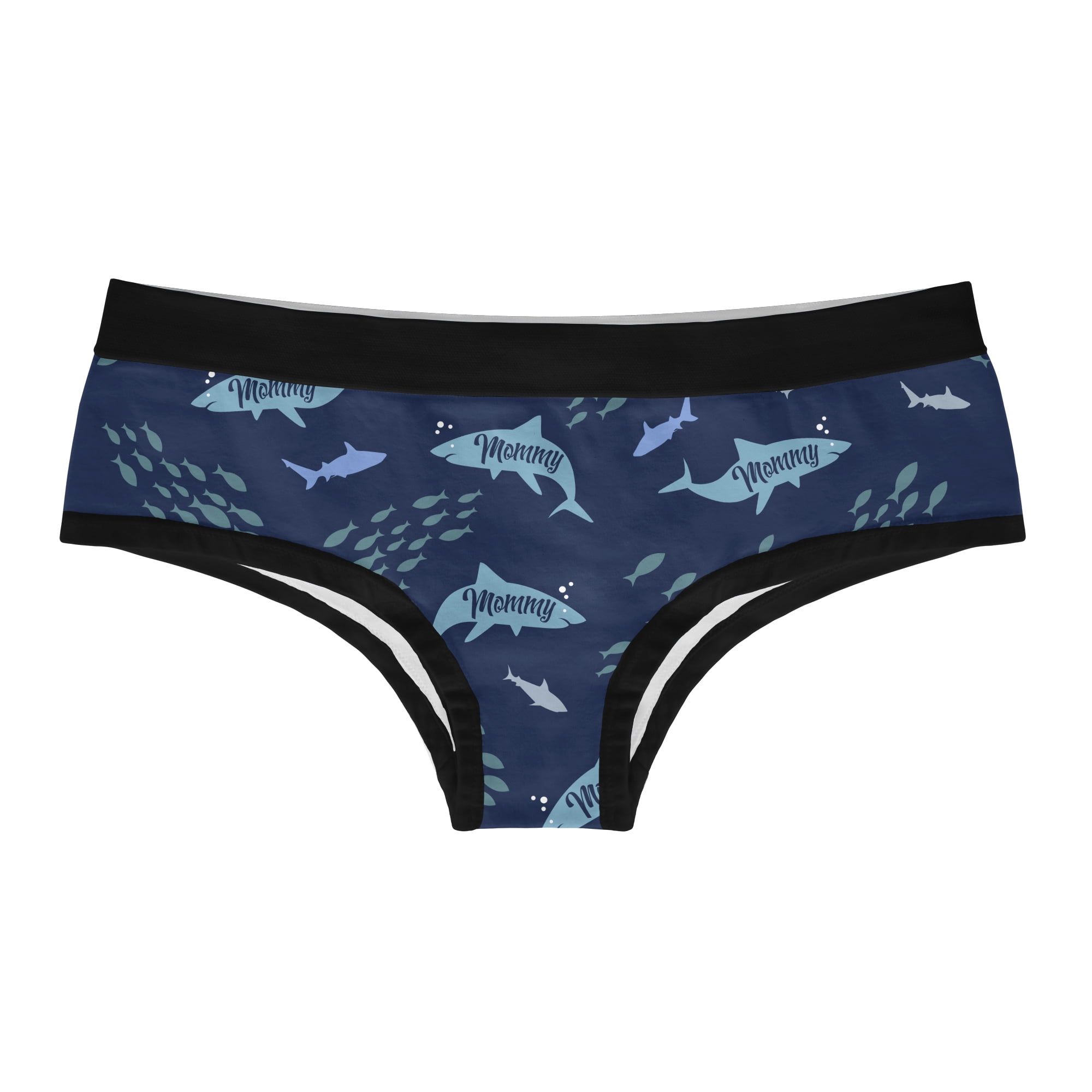 Mommy Shark Womens Panties Funny Mothers Day Bikini Brief Graphic Underwear  Girl