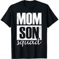thumbnail image 1 of Mommy Son Squad Mom Sons Matching Mother's Day Mother Son T-Shirt, 1 of 3