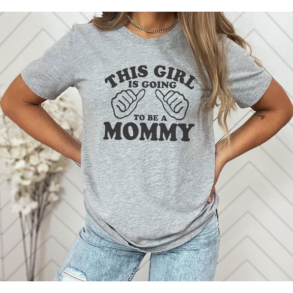 Mommy To Be New Mom Pregnancy Reveal Expectant Motherhood T-Shirt